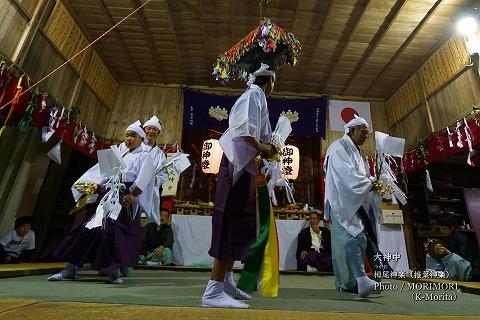 栂尾神楽　「大神 中」