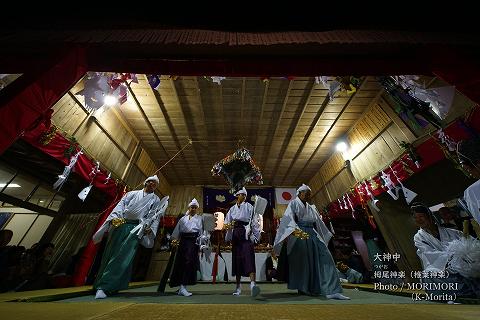 栂尾神楽　「大神 中」