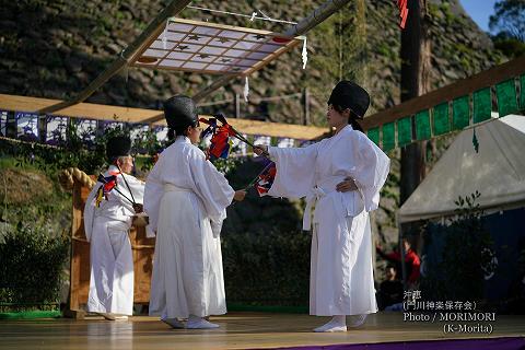 沖恵 (門川神楽保存会）