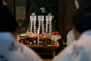 椎葉民家にて椎葉神楽（向山日当神楽）　02