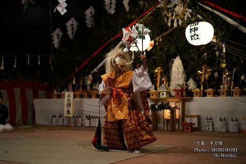 三納代神楽(手力雄)