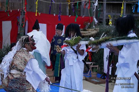 村角 高屋神社神楽 綱