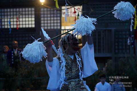 村角 高屋神社神楽 綱