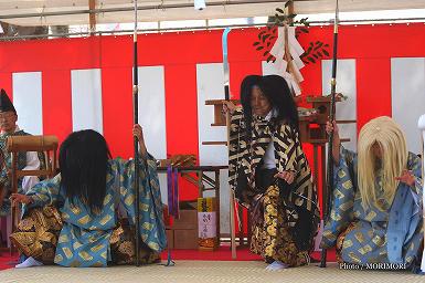 潮満珠　田元神社　祈年祭にて