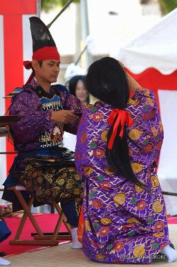 潮満珠　田元神社　祈年祭にて