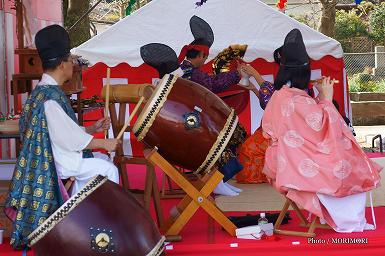 潮満珠　田元神社　祈年祭にて