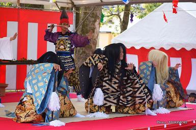 潮満珠　田元神社　祈年祭にて