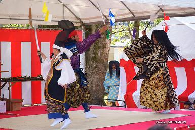 潮満珠　田元神社　祈年祭にて