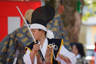 潮満珠　田元神社　祈年祭にて