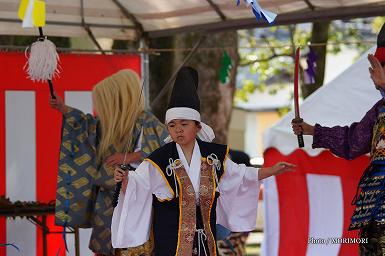 潮満珠　田元神社　祈年祭にて