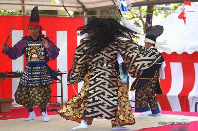 潮満珠　田元神社　祈年祭にて