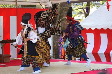 潮満珠　田元神社　祈年祭にて