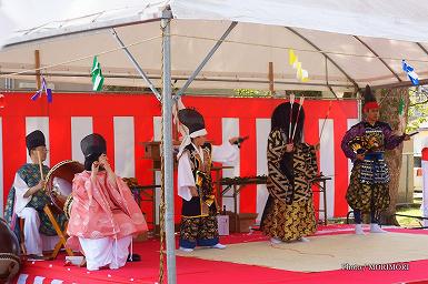 潮満珠　田元神社　祈年祭にて