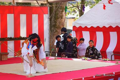 地割鬼神　(田元神社　春まつりにて)