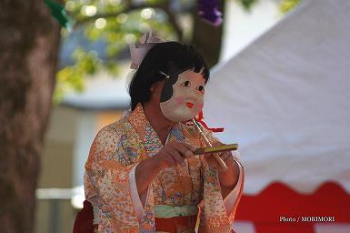 嫁所舞　田元神社　祈年祭にて