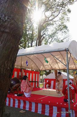 杵舞　(田元神社　祈年祭（春まつり）にて)