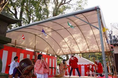 杵舞　(田元神社　祈年祭（春まつり）にて)