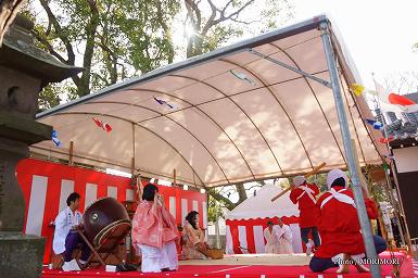 杵舞　(田元神社　祈年祭（春まつり）にて)