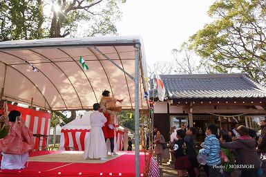 杵舞　(田元神社　祈年祭（春まつり）にて)