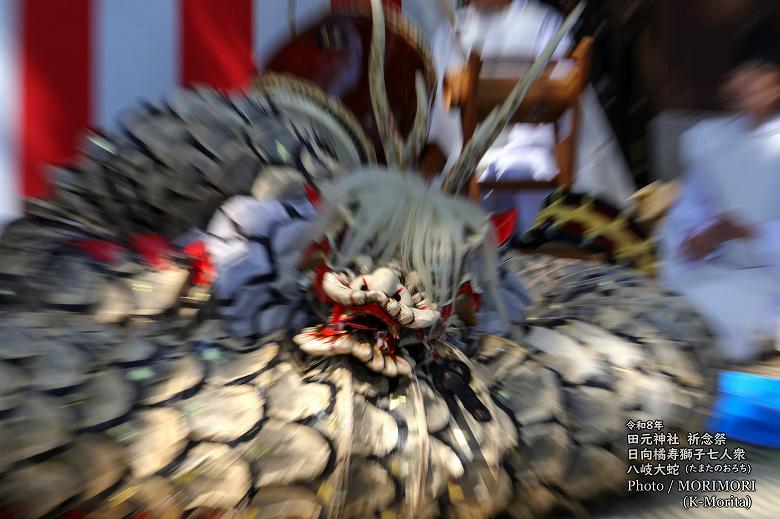 八岐大蛇(やまたのおろち)　日向橘寿獅子七人衆