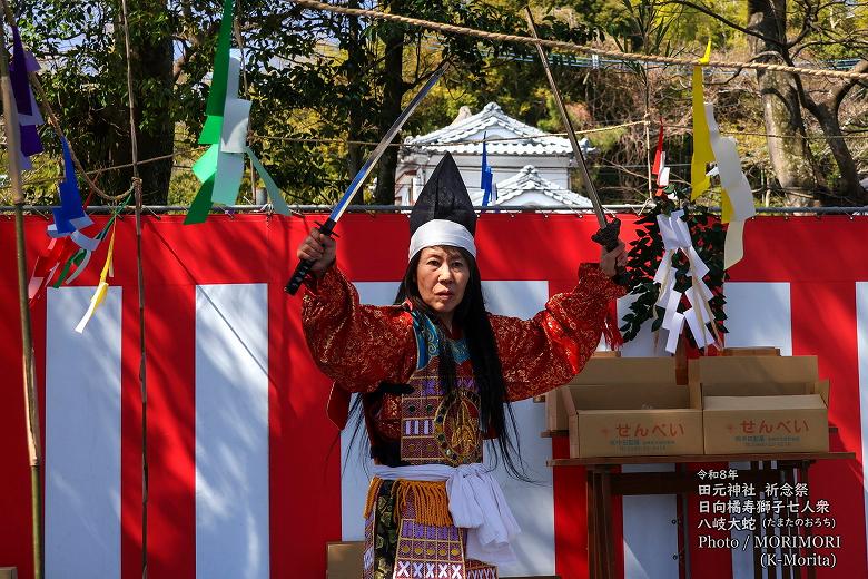 八岐大蛇(やまたのおろち)　日向橘寿獅子七人衆