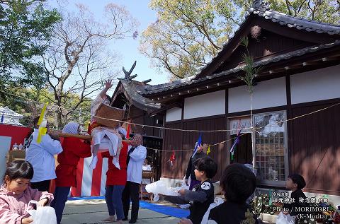 杵舞　田元神社 春祭りにて