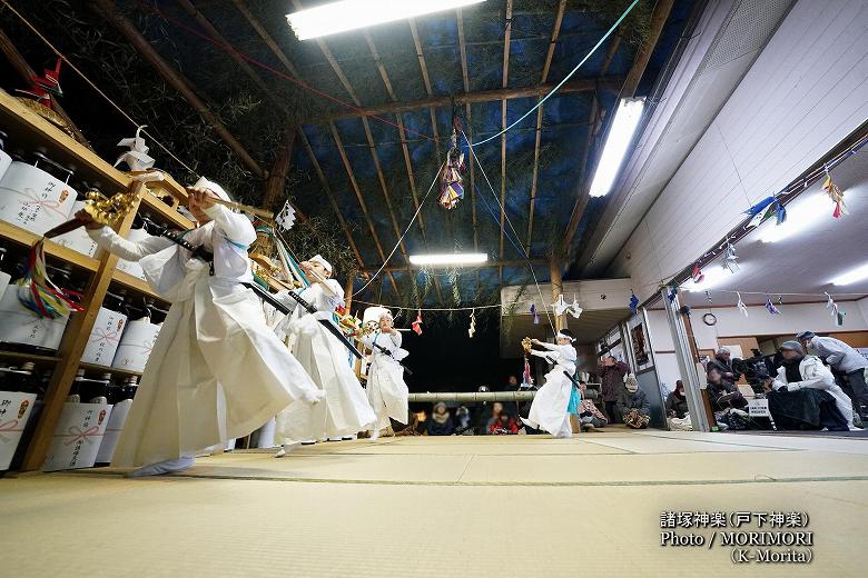 戸下神楽（諸塚神楽）神随