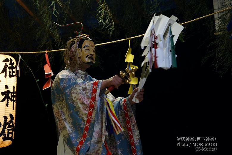 戸下神楽（諸塚神楽）岩戸（上）