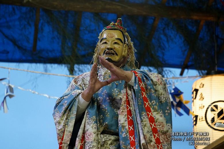 戸下神楽（諸塚神楽）岩戸（下）