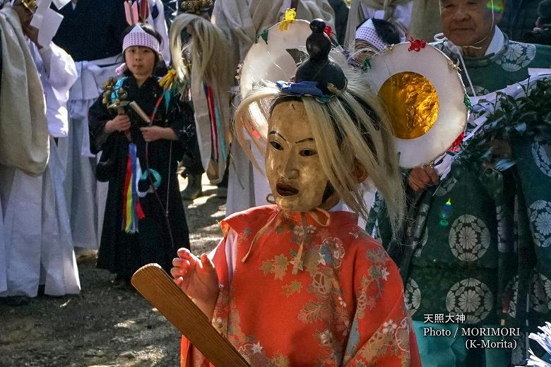 戸下神楽　天照大御神