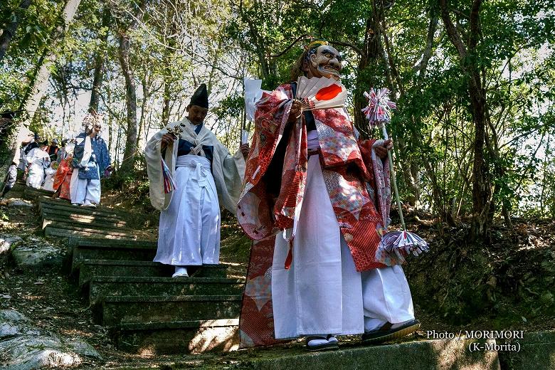 戸下神楽　舞入れ