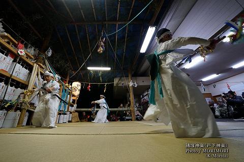 戸下神楽（諸塚神楽）神随