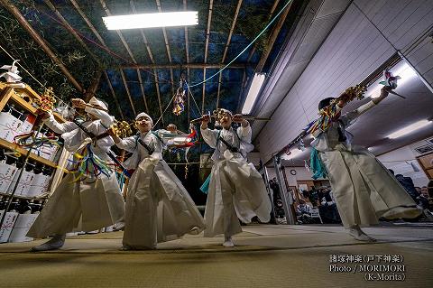 戸下神楽（諸塚神楽）神随