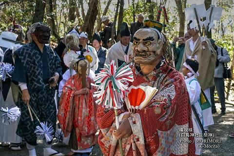 戸下神楽　権現様（白鳥神社主祭神 日本武尊）