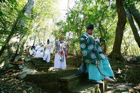 戸下神楽　舞入れ