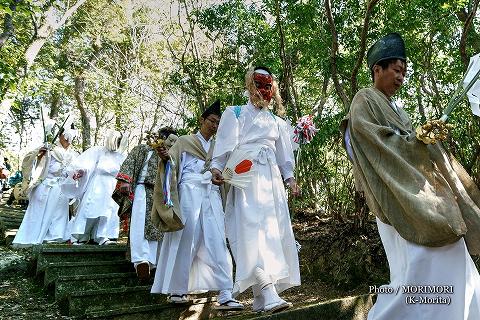 戸下神楽　舞入れ