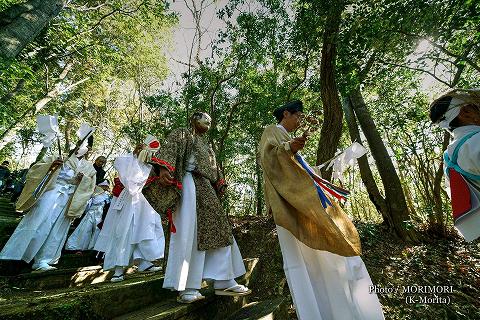 戸下神楽　舞入れ