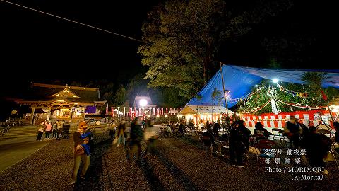 都農神楽 都農神社冬例大祭(令和４年冬祭り前夜祭にて)