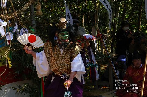 令和７年　潮嶽神楽（二番鬼神舞）