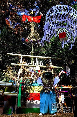 令和７年　潮嶽神楽（御笠鬼神舞）