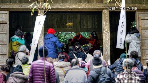 潮嶽神社春大祭(福種下ろしの神事)