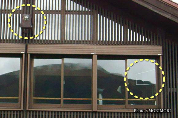 えびのエコミュージアムセンター設置のカメラ えびのエコミュージアムセンター設置のカメラ