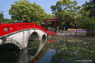 青井阿蘇神社　禊橋