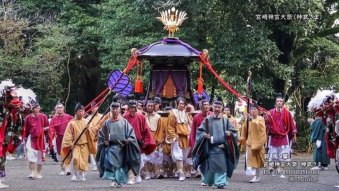 宮﨑神宮大祭（神武さま）御鳳輦（ごほうれん）