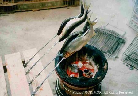 鮎の塩焼き 鮎の塩焼き