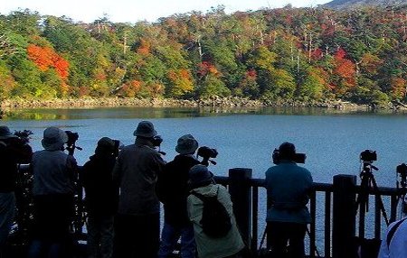 えびの高原 六観音御池の紅葉 03 えびの高原 六観音御池の紅葉 03