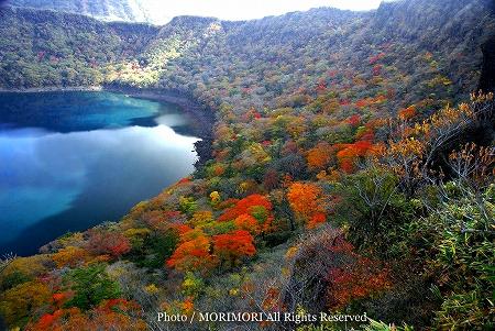 大浪池の紅葉 大浪池の紅葉