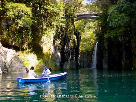 高千穂峡のボート 01 高千穂峡のボート 01
