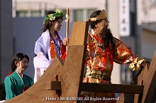 平成19年 宮崎神宮大祭(神武さま)の写真 古代船 おきよ丸 05