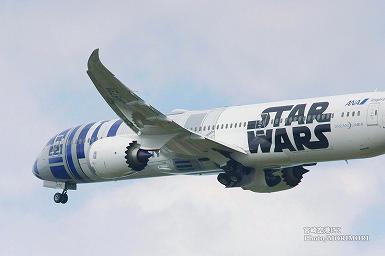 STAR WARS(X^[EH[Y)vWFNg ʓh@ R2-D2 ANA JET(B787-9^@)